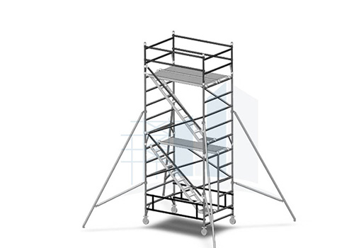 Aluminium Scaffolding Mobile Movable Tower on Hire rent